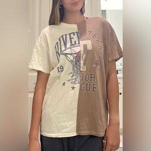 hollister oversized tee